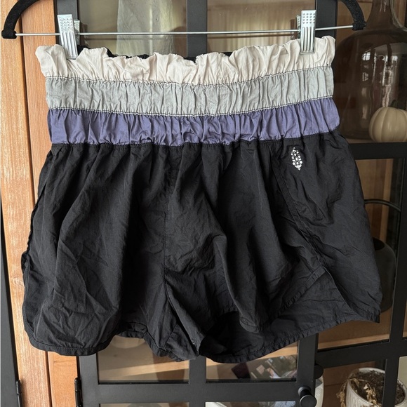 FP movement the way home high rise shorts running workout colorblock free people - Picture 2 of 9